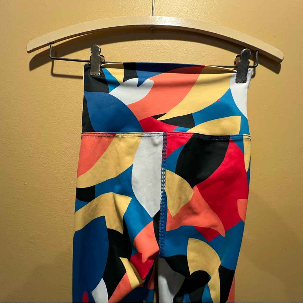 BEACH RIOT Sport Piper Leggings In Primary Mod High Rise Size XS Yoga Athleisure - Picture 7 of 15
